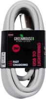 Greenmouse Lightning kabel, USB-A naar 8-pin, 2 m, woven - thumbnail