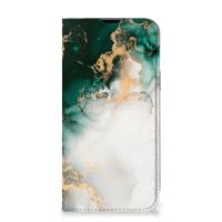 Standcase voor iPhone 14 Marmer Groen - thumbnail