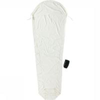 Cocoon Mummy Liner 100% Egyptian Cotton Lakenzak Natural - thumbnail