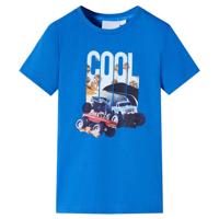 VidaXL Kindershirt 116 blauw - thumbnail