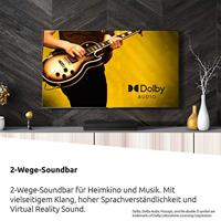 TechniSat AUDIOMASTER SL 450 - Soundbar met Bluethooth (30 watt, USB-aansluiting, HDMI, HDMI ARC, 2.0 kanaal, AUXin, audio-ingang optisch, afstandsbediening) zwart - thumbnail