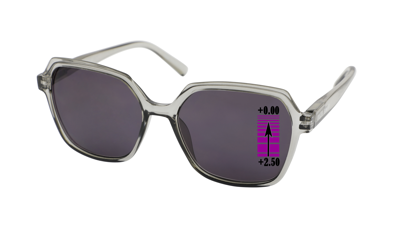 Leeszonnebril Vista Bonita Mira Progressief-Kadushi silver-+2.50
