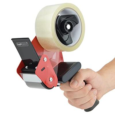 Verpakkingstape dispenser Rapesco Germ-Savvy 960 antibacterieel zwart