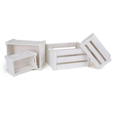 Small Foot houten opbergkistjes, set van 4