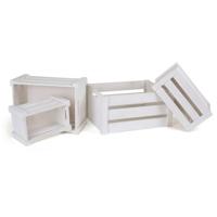 Small Foot houten opbergkistjes, set van 4 - thumbnail