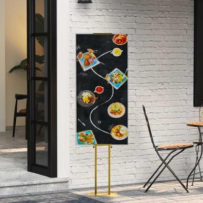 Beurs Displays Goud 30 x 24 x 214 cm Staal