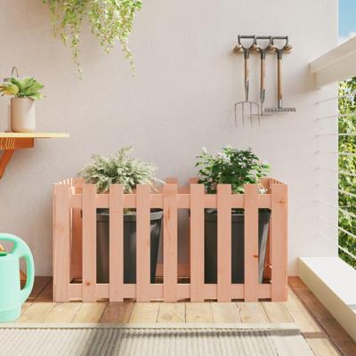 Plantenbak verhoogd hekontwerp 100x50x50 cm massief douglashout Plantenbak verhoogd hekontwerp 100x50x50 cm massief douglashout