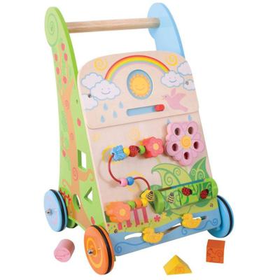 Bigjigs flower activity loopwagen