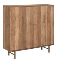 DTP Home Opbergkast 'Bliss' Teakhout, 140 x 130cm - thumbnail