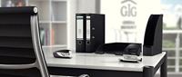 Leitz perforator 5038 zwart - thumbnail