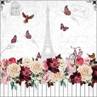 Ambiente servetten romantic paris 33cm - thumbnail