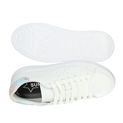 Sun68 Grace Leather Z34226_144 Wit / Grijs-36 maat 36 - thumbnail