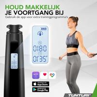 Tunturi Smart Jump Rope | Voor kinderen en Volwassenen | Bluetooth | 4 programma's | Verstelbaar | Incl Display en App - thumbnail
