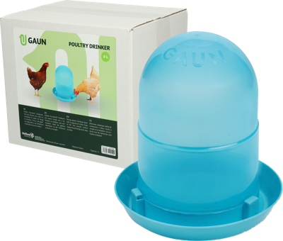 Pluimvee drinktoren 2 l blue Pluimvee drinktoren 2 l blue