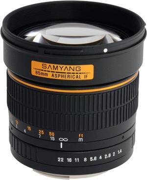 Samyang 85mm f/1.4 Nikon F