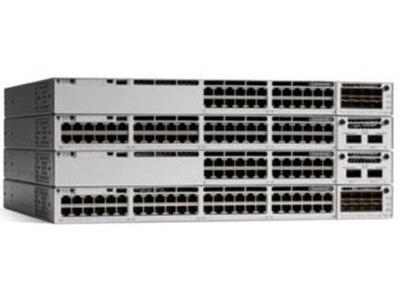 Cisco Catalyst C9300-48P-E gemanaged L2/L3 Gigabit Ethernet (10/100/1000) Energie via Ethernet (PoE) Ondersteuning Grijs Netwerk-Switch, C9300-48P-E