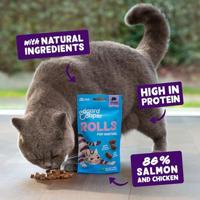 Rolls zalm 45g Malanico - Malanico - thumbnail