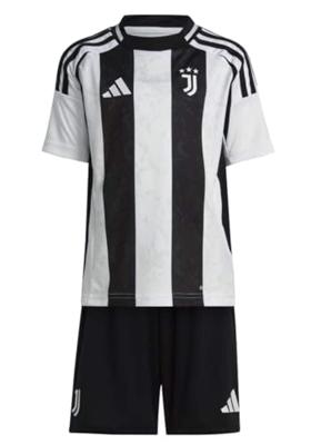 Juventus Minikit Thuis 2024/2025 - Maat 104 - Kleur: WitZwart | Soccerfanshop