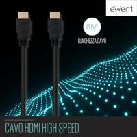 HDMI-Kabel Ewent EC1324 Zwart 8 m - thumbnail