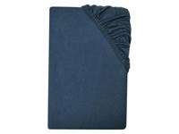 LIVARNO Jersey hoeslaken 180-200 x 200 cm (Donkerblauw) - thumbnail