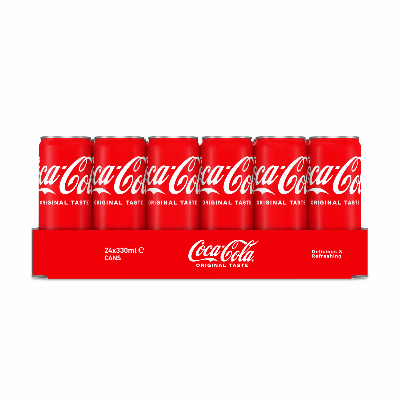 Coca-Cola regular blik (24x 33cl)