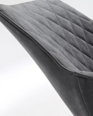 Kave Home Amira eetkamerstoel Grafiet