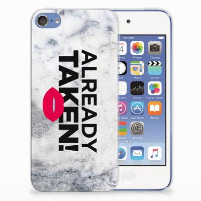 Apple iPod Touch 5 | 6 | Siliconen hoesje | met naam Already Taken White Apple iPod Touch 5 | 6 | Siliconen hoesje | met naam Already Taken White