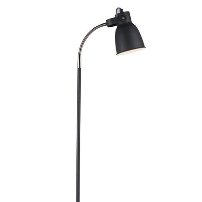 op= op Vloerlamp zwart Nordlux &apos;Adrian&apos; staande lamp E27 fitting 151cm
