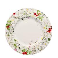 ROSENTHAL - Brillance Fleurs Sauvages - Bord 23cm met rand - thumbnail