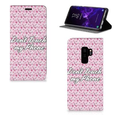 Samsung Galaxy S9 Plus Design Case Flowers Pink DTMP