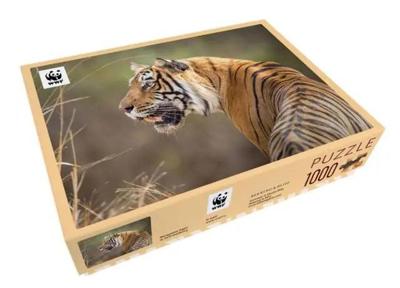 Puzzel (1000 stukjes): Bengaalse tijger, Jeff Goldberg, Wereld Natuurfonds Puzzel (1000 stukjes): Bengaalse tijger, Jeff Goldberg, Wereld Natuurfonds
