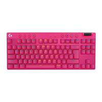 Logitech G Pro X TKL toetsenbord Draadloos Roze - GL Linear Azerty Frans - thumbnail