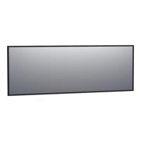 BRAUER Onyx spiegel - 200x70cm - rechthoekig - zwart geborsteld frame SP-ON200RHZ - thumbnail
