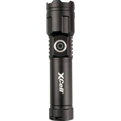 XCell Lunalux Slim Zaklamp werkt op een accu LED Met holster, Met handlus, Met stroboscoopfunctie 400 lm 11.5 h 150 g XCell Lunalux Slim Zaklamp werkt op een accu LED Met holster, Met handlus, Met stroboscoopfunctie 400 lm 11.5 h 150 g