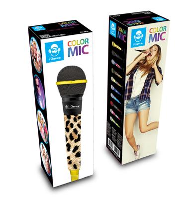 iDance Color Mic CLM7 Microfoon Luipaard
