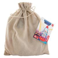 Grafix Spel rocket balance in katoenen tasje - thumbnail