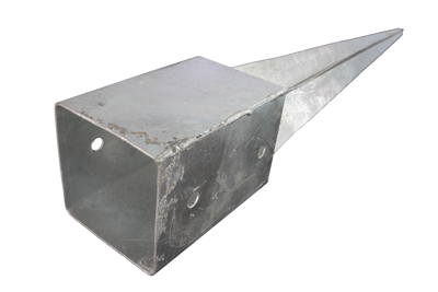 Waelbers Paalhouder met punt 91x750 mm, thermisch verzinkt (FV) - 1 Stuk(s) - 427373.99