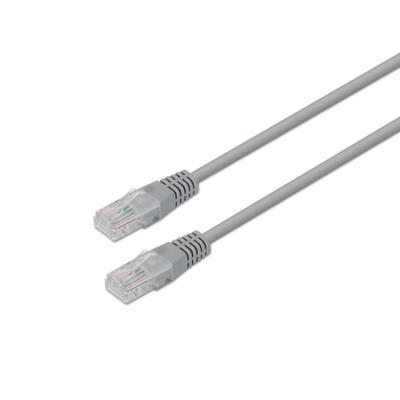 AISENS A133-0185 netwerkkabel RJ45 (20 m, 10/100 Mbit/s, schakelaar/router/modem/patchpaneel/access point/patchveld) grijs