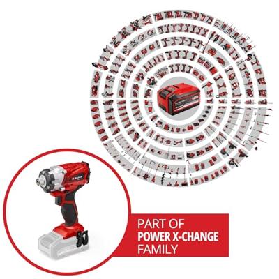 Einhell 4510034 TE-CI 18/1 Li accu slagschroevendraaier | 18V Li-Ion | body | 140Nm - thumbnail