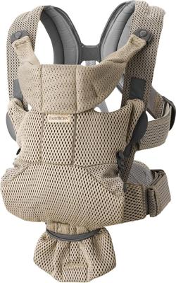 BABYBJORN Fysiologische draagzak BABYBJORN Move Mesh 3D beige BABYBJORN Fysiologische draagzak BABYBJORN Move Mesh 3D beige