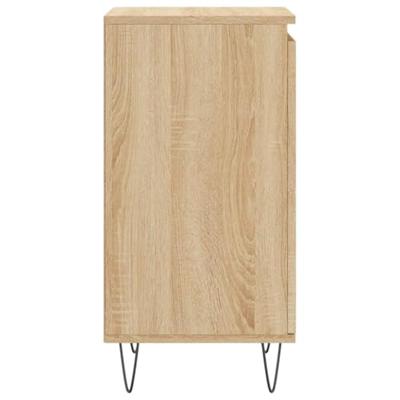 Dressoirs 2 st 40x35x70 cm bewerkt hout sonoma eikenkleurig Dressoirs 2 st 40x35x70 cm bewerkt hout sonoma eikenkleurig