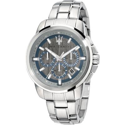 Maserati R8873621006 Heren Horloge 45mm 5ATM Maserati R8873621006 Heren Horloge 45mm 5ATM