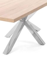 Kave Home Eettafel 'Argo' Melamine, 200 x 100cm, kleur Naturel - thumbnail