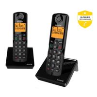 Draadloze telefoon Alcatel S280 DUO Wireless Zwart - thumbnail