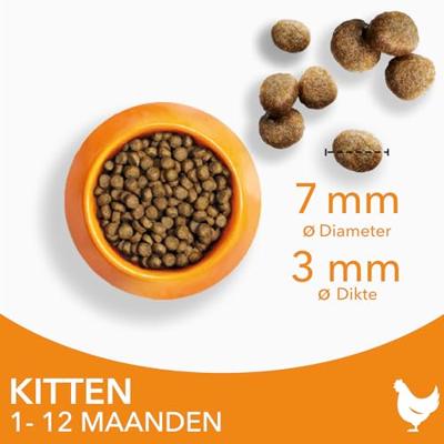 Iams Kitten kattenvoer met verse kip 2 x 3 kg - thumbnail