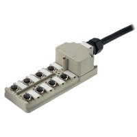 Weidmüller SAI-8-MF 4P PUR 10M M12 1789190000 Passieve sensor/actorbox M12-verdeler met metalen schroefdraad 1 stuk(s) - thumbnail