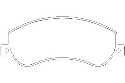 Remblokken set 2448404