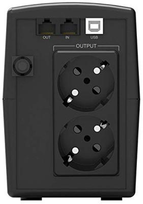 PowerWalker VI 600 STL UPS 600 VA 2 AC-uitgang(en) Line-Interactive PowerWalker VI 600 STL UPS 600 VA 2 AC-uitgang(en) Line-Interactive