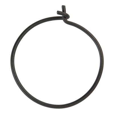 Creativ Company Oorbel zwart, 8st.