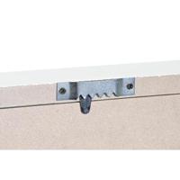 Wandspiegel DKD Home Decor Wit Huizen Stads 36 x 4 x 60 cm - thumbnail